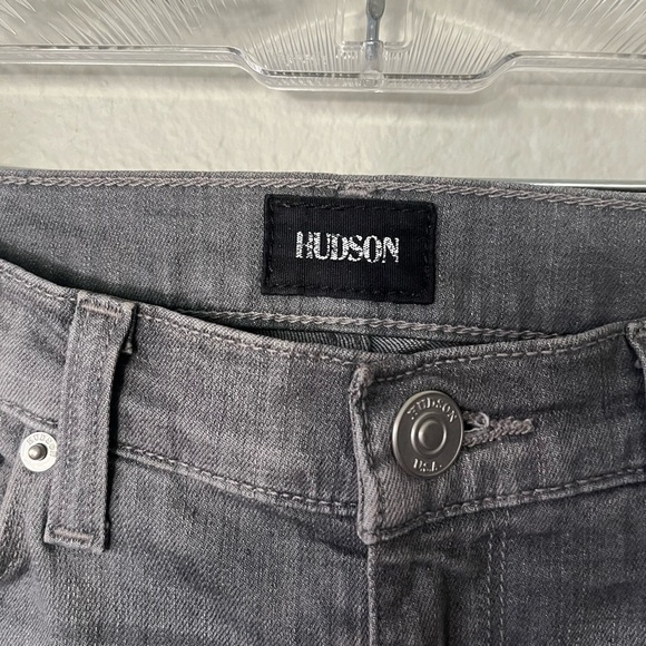 Hudson Krista Super Skinny Jeans in Gain Grey Women’s Size 25 - Picture 9 of 16